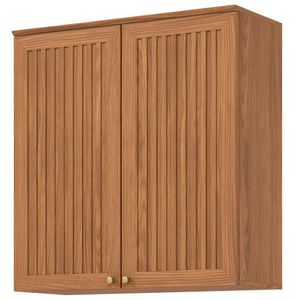 Armario Aereo 2 Portas 80 Cm Mdp Requinte C632 Henn Nature