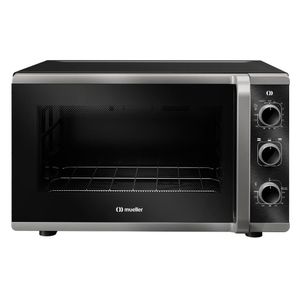 Forno Elétrico De Bancada Mueller 50 Litros E 3 Modos De Assar MFB50K Preto 220V