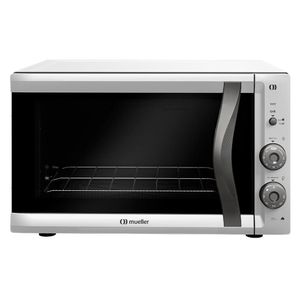 Forno Elétrico De Bancada Mueller 50 Litros E Vidro Duplo MFB50F Branco 220V