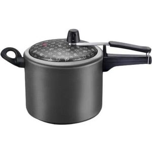 Panela De Pressao Panelux 4,5l Antiaderente Luxcook Grafite Estilizada