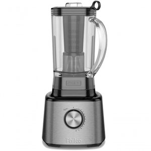 Liquidificador Philco 3l Turbo 12 Velocidades 1400w Turbo Inox 220V