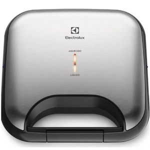 Sanduicheira Tost Grill Electrolux 750w Com Trava De Fechamento - Inox 110V