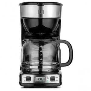 Cafeteira Digital Programavel Com Timer 900w Multi Faz 32 Xícaras Preta 220V