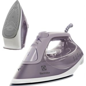 Ferro De Passar A Vapor Electrolux 1500w Turbo Force Ceramic Lilas 110V