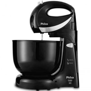 Batedeira Philco 350w 4 Velocidades Compact Black 110V