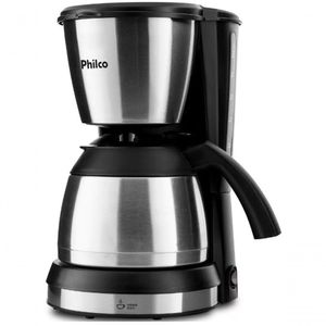 Cafeteira Philco Faz 30 Cafes Jarra Em Inox 700w Preta 220V