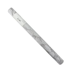 Papel De Parede Pvc 05 Metros X 45cm Marmorizado Preto