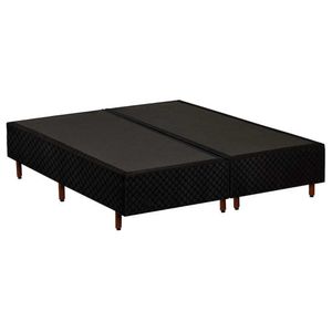 Base Box King Somiê Preto Polar