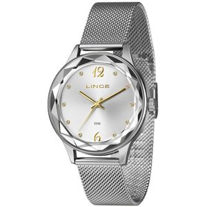 Relógio Lince Mesh Feminino Analógico Prata Lrm4826l40 S2sx