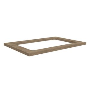 Tampo Para Balcao Cooktop 80 Cm Mdp E608 Nogal Kappesberg Nogal
