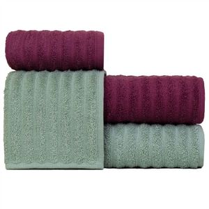 Jogo De Toalha Gigante Fio Penteado - 6 Banhão E 3 Rosto - Soft - Cores Femininas