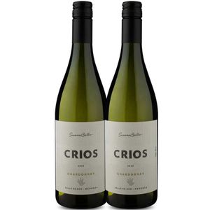 Kit 2 Garrafas Vinho Branco Susana Balbo Crios Chardonnay 750ml