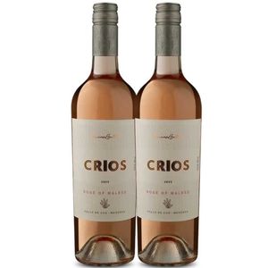 Kit 2 Garrafas Vinho Rose Susana Balbo Crios Malbec 750ml