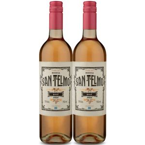 Kit 2 Garrafas Vinho Rose San Telmo 750ml