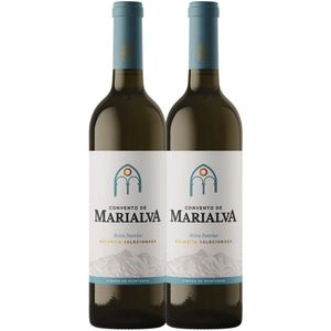 Kit 2 Garrafas Vinho Branco Convento De Marialva 750ml