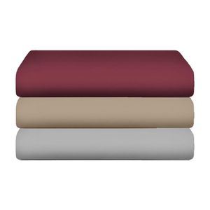 Kit Com 3 Lençol De Malha Casal Com Elástico 100% Algodão - Linha Casa - Kit 2