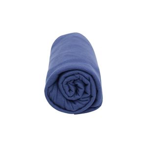Lençol De Malha Queen Com Elástico 100% Algodão - Linha Casa - Azul