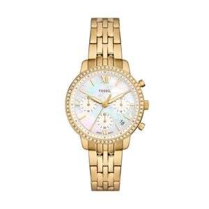 Relógio Fossil Feminino Neutra Dourado - Es5358-1dn Es5358-1dn