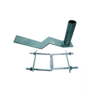 Suporte Antena 313-af Telha Francesa Tubo 3- 4 Com Suporte