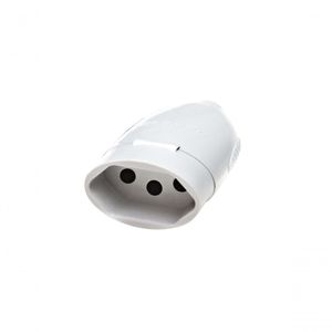 Tomada Desmontavel Daneva 2p+t 20a 250v Ref.1618 Branca