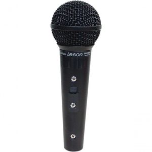 Microfone Com Fio Profissional Sm58 P4 Bk Preto Fosco Impedância Alta Acompanha Cabo 5 Metros