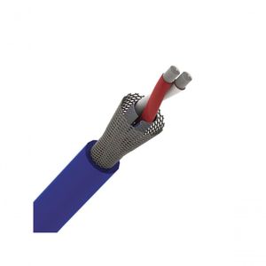Cabo Para Microfone Santo Angelo Sc-30 Balanceado Azul 100 M