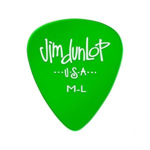 Palheta Medium Gels Dunlop 486rml Verde Pct 72