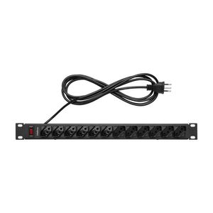 Protetor Eletronico Intelbras Com 12 Tomadas Para Rack