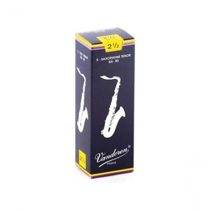Palheta Tradicional Para Saxofone Tenor 2 ½ Vandoren Sr2225 Cx 5