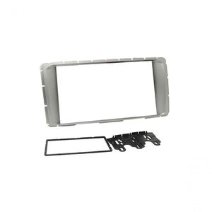 Moldura Fiamon 2 Din Toyota Hilux 12- 2015 Srv 12 Prata
