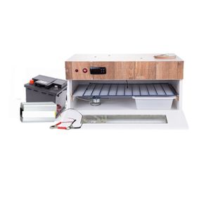 Chocadeira Automática Alta Performance Eclosão 70ovos 2ventiladores Controlador Pid Trivolt Manual Ovoscópio