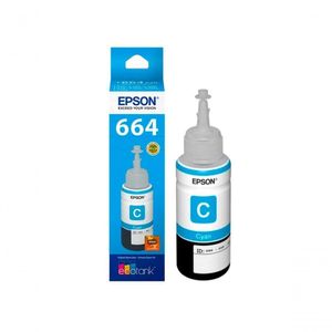 Refil Tinta Epson Azul T664220-al