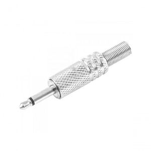 Plug P2 Mono Níquel Com Mola Pgpd0005 Prata Storm Pct 50