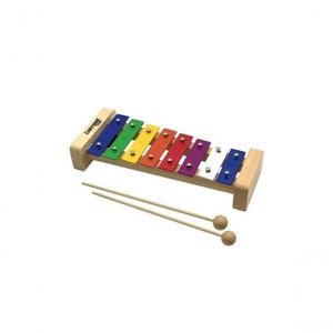 Metalofone Infantil Liverpool 8 Teclas Retas