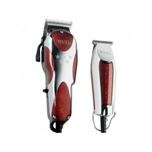 Kit De Máquina De Corte E Acabamento Wahl Magic Clip E Detailer 110V