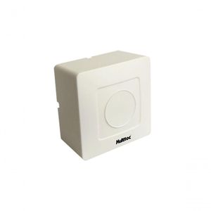 Caixa Sobrepor Multitoc Cftv Quadrada Branca 3x3