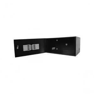 Mini Rack Max Eletron 19 05 X 350mm Porta Perfurada Preto