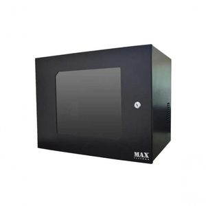 Mini Rack Max Eletron 19 08u X 350mm Preto