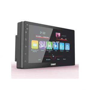 Cental Multimidia Svart S700 7 Com Carplay E Android