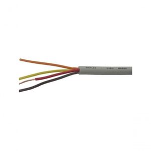 Fio Manga 4 X 26awg Sem Blindagem Bege Tiaflex Rl 100