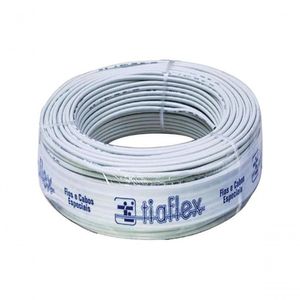 Fio Manga 4 X 22awg Com Blindagem Bege Tiaflex Rl 100