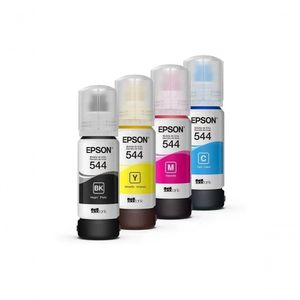 Kit Refil Epson 4 Cores T544 Preto- Ciano- Magenta- Amarelo