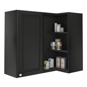 Armário Aéreo Canto Reto Firenze 1 Porta Chumbo - Indékes Chumbo