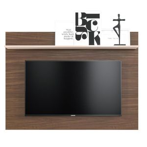 Painel Suspenso Maia Nogueira Real-off White Para Tv Até 55? - Colibri Nogueira Real-off White