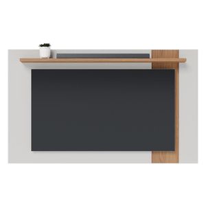 Painel Suspenso Extensível Leme Off White Matte-freijó Para Tv Até 70? - Colibri Off White Matte-freijó