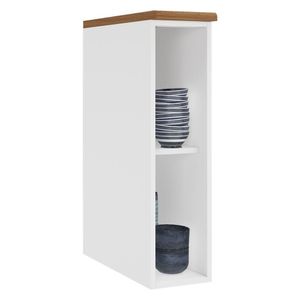 Balcão Nicho Firenze 20cm Branco Com Tampo Mdf - Indékes Branco