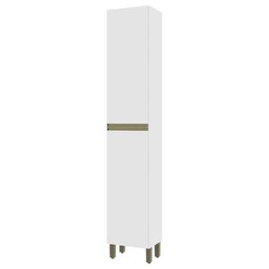 Paneleiro Dinamarca 40cm 2 Portas Branco - Indékes Branco