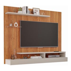 Painel Suspenso Valência Plus Cinamomo-off White Para Tv Até 50? - Permóbili Cinamomo-off White