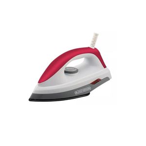 Ferro A Seco Black & Decker F300 Branco/rosa