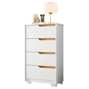 Cômoda Sole 4 Gavetas Branco-freijó - Móveis Albatroz Branco-freijó